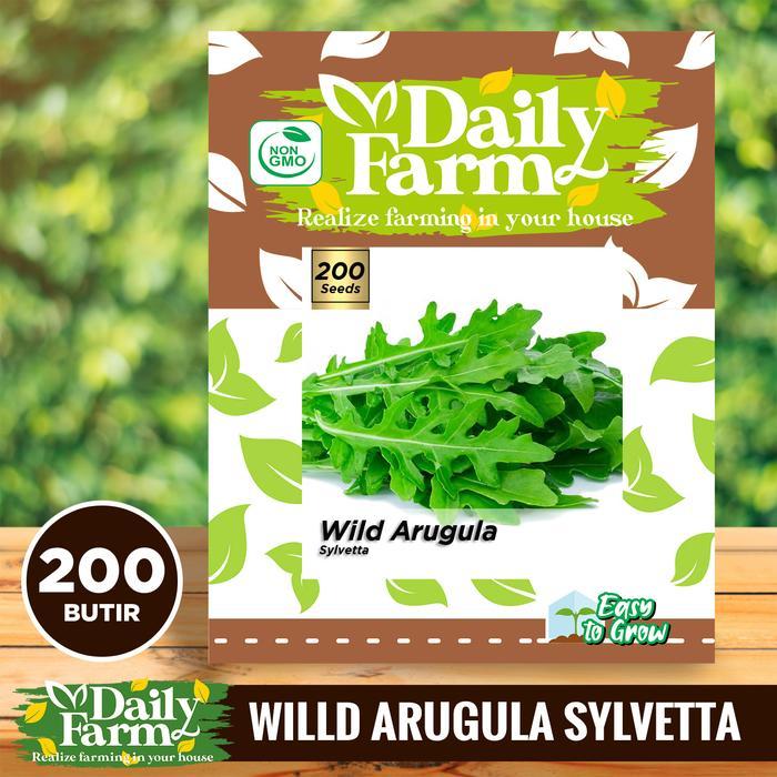 Benih Bibit Arugula Sylvetta - Daily Farm