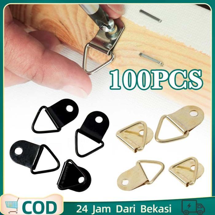 Isi100/1Set Gantungan Bingkai Foto Cantolan Bingkai Foto Cantolan Foto Dinding Gantungan Pigora