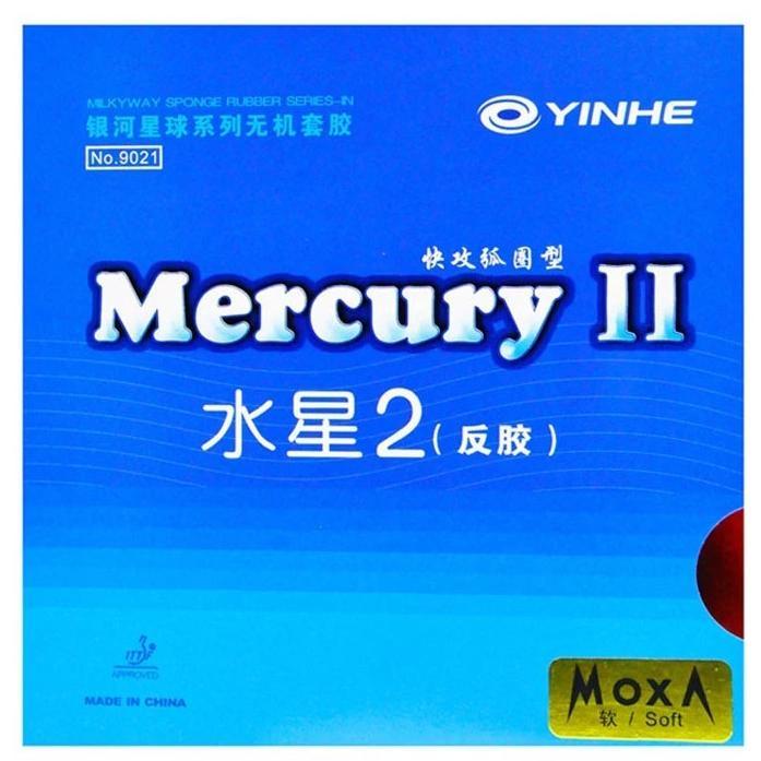 KARET BAT TENIS MEJA PINGPONG YINHE MERCURY 2 SOFT SPONGE - SOFT