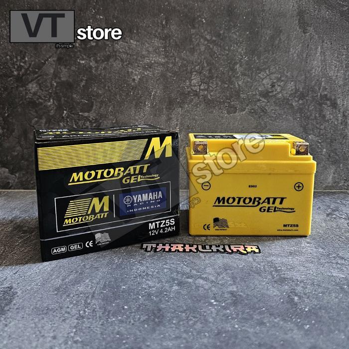 Aki Motor Motobatt Mtz5S Vario 125 Yamaha Mio 125 Fino Xeon Vixion Xride Beat Scoopy