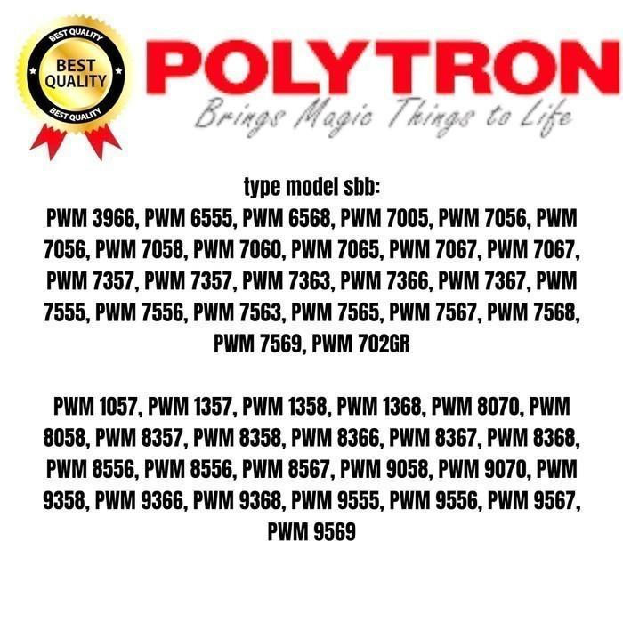 KAPASITOR MESIN CUCI POLYTRON 2 TABUNG PWM8568 MESIN CUCI POLYTRON