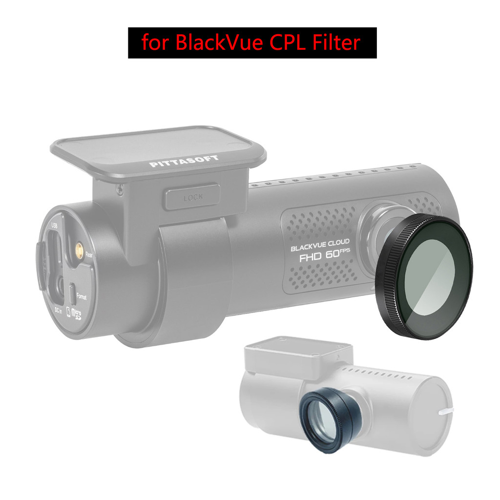 For BLACKVUE CPL filter Reduce Glare Reflect DR970X, DR770X front cameras (DR900X, DR750X, DR900S,