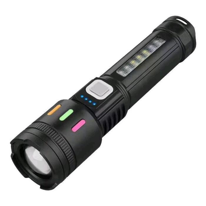SALE Senter 5 Mode Super Light / Senter LED Zoom Rechargeable / Senter Mini LED Super Terang High