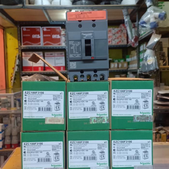 Mccb Easypact Ezc Schneider 100 Amper