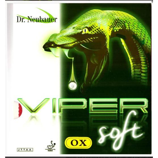 READY Karet Bat Tenis Meja Pingpong Dr. Neubauer Viper Soft OX