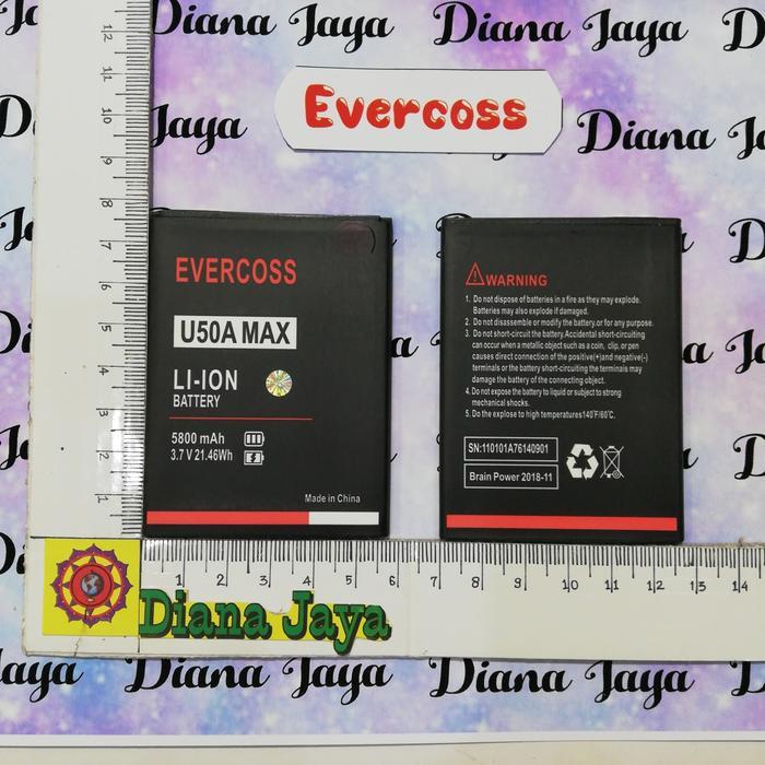 Baterai Evercoss U50A Max