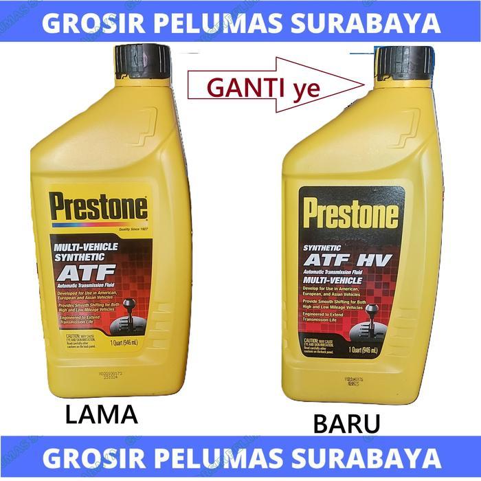 ORIGINAL OLI TRANSMISI MATIC ATF MV PRESTONE ATF HV 946ML MULTI VEHICLE Z1 T4 TIV SP3 SP III CAR ATF