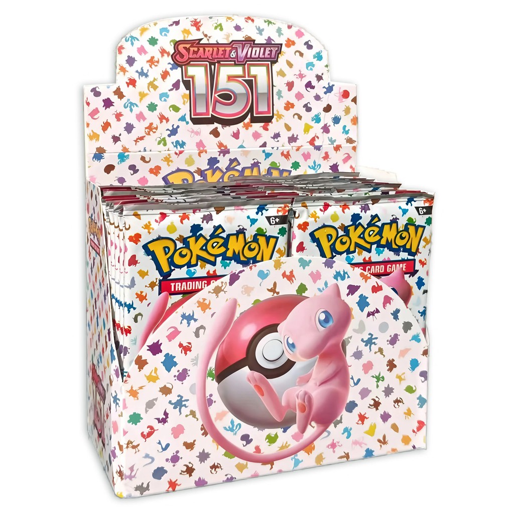 324/360Pcs English Version Pokemon TCG: Scarlet&Violet 151 Prismatic Evolutions Booster Box Pokemon