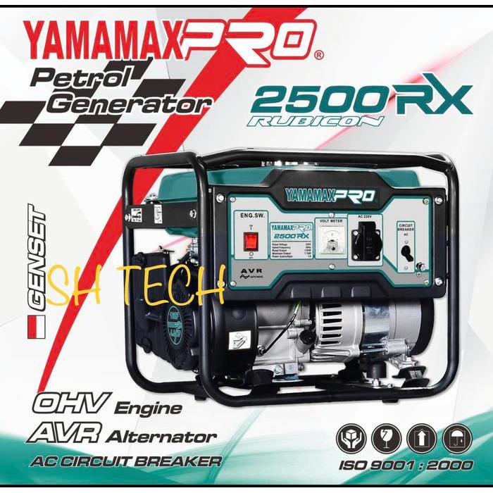GENSET YAMAMAX PRO 2500 RX 2500RX 1100 WATT GENERATOR LISTRIK