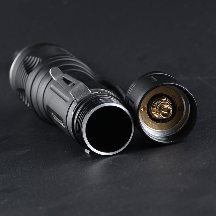 . Convoy M2 Xp-L Hi Led 7135*8 Driver Tactical Flashlight -