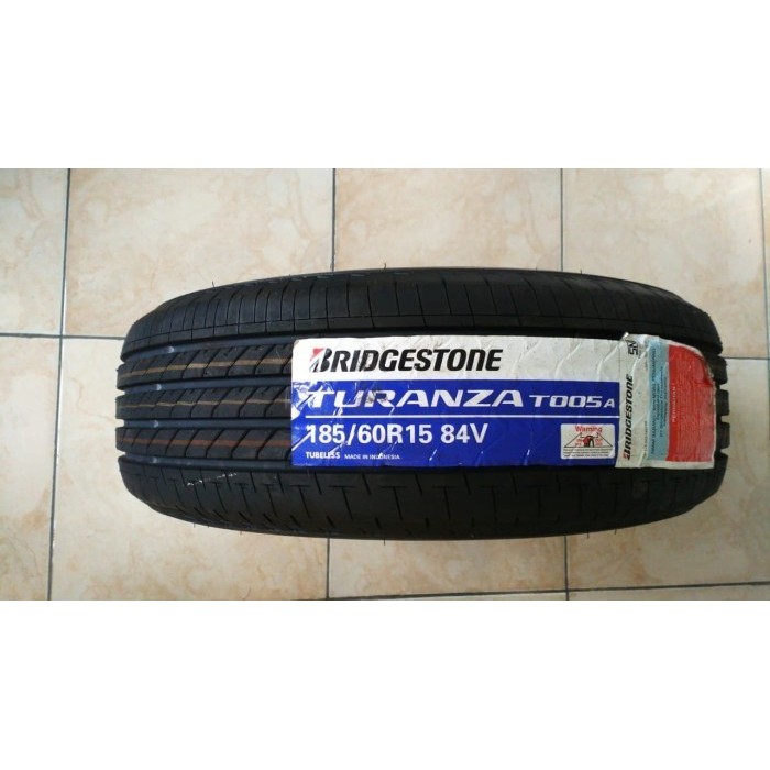 Ban Mobil Bridgestone Turanza T005A Ukuran 185/60 R15 Untuk Ban Mobil TOYOTA Yaris  SUZUKI Swift