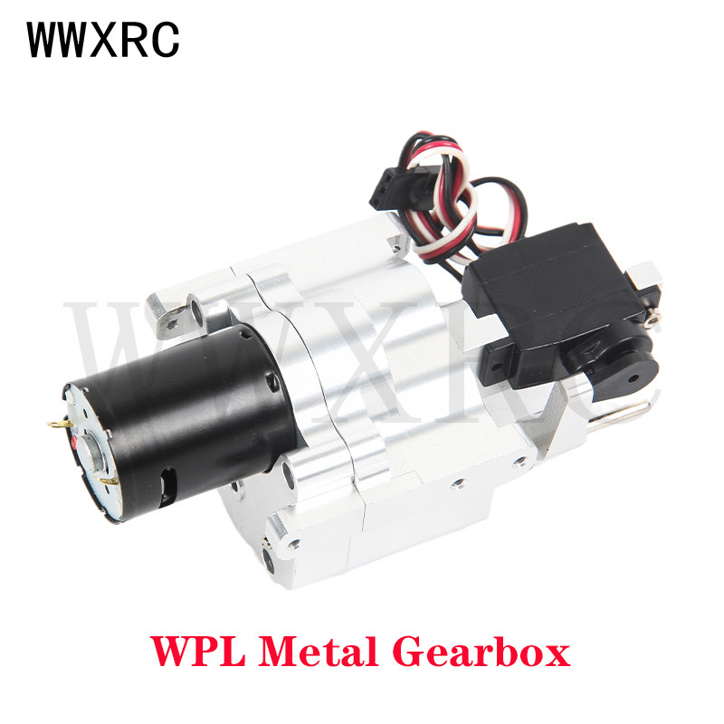 Wpl Metal Gearbox Full Metal Gear 2 Speed Super Large Torque 370 Motor For Wpl B14 B24 B36 C14 C24
