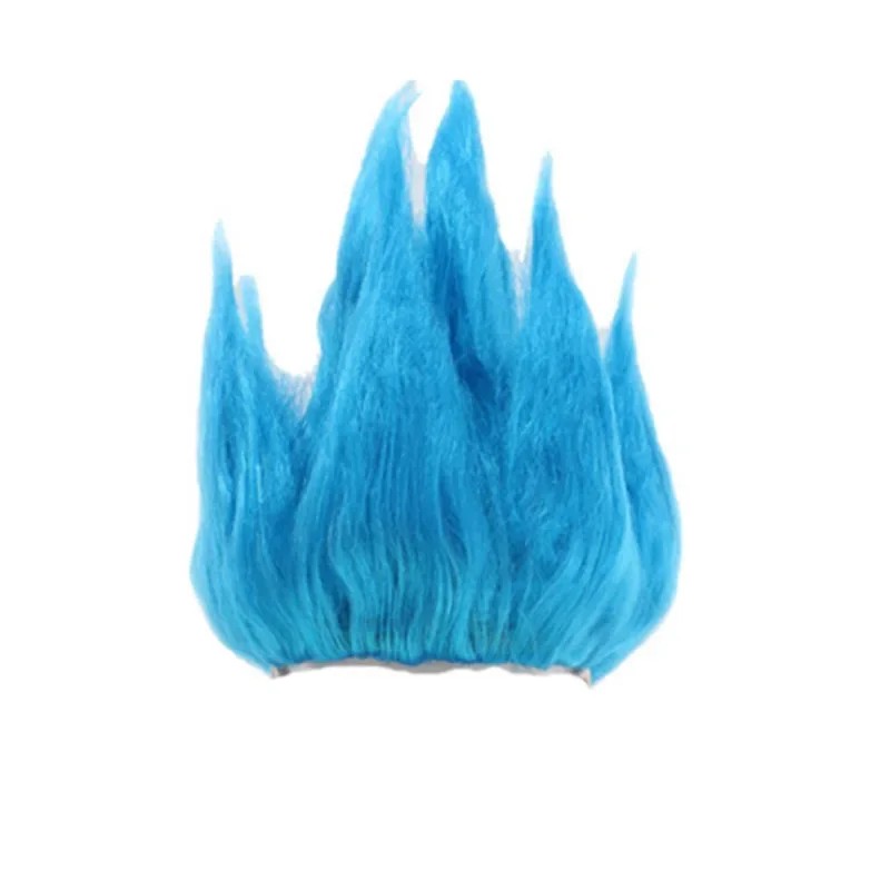 Adult Kids Z Cosplay Wigs Goku Anime Costume Party Dress Up Black Blue Yellow Wig Halloween Carnival