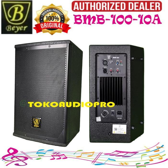 Speaker Aktif 10" Beyer Bmb100-10A Speaker Aktif Bmb-100-10A Co