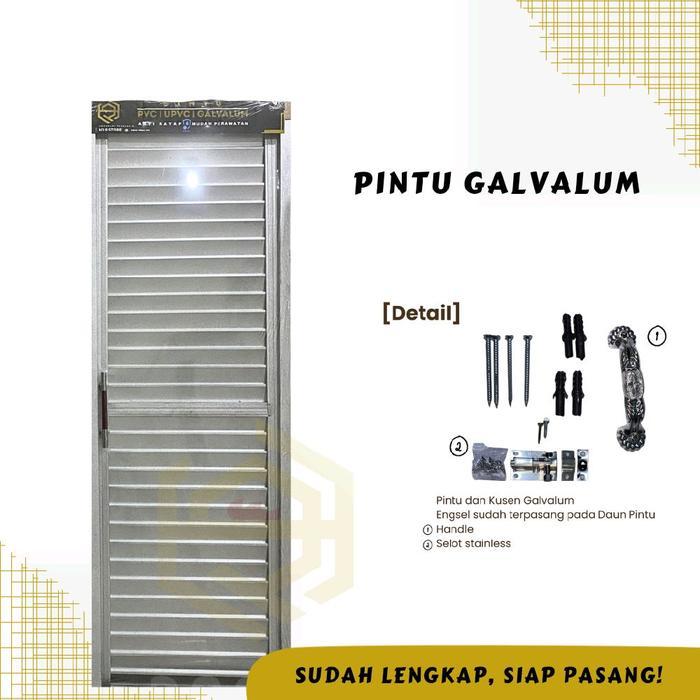 Pintu Kamar Mandi Galvalum