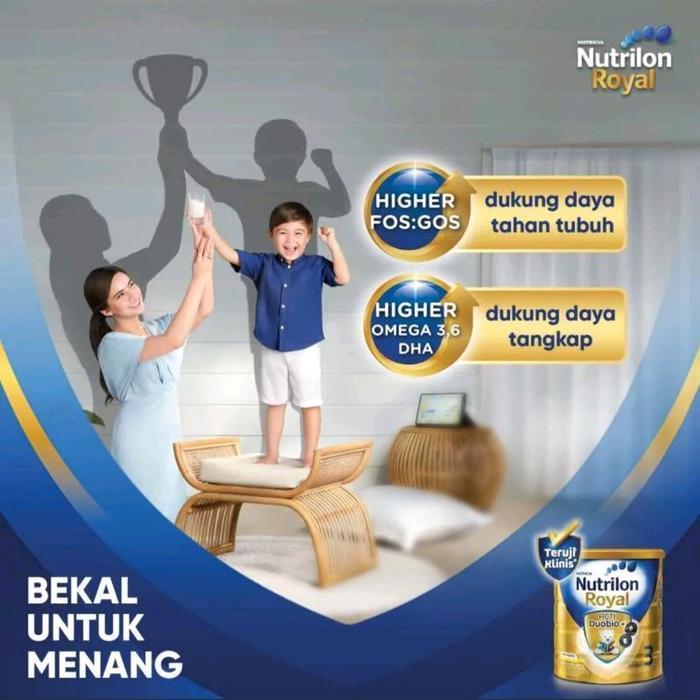 Nutrilon Royal 1/2/3 / 4 400Gr Box Madu/Vanila,1 - Casebio Nutrilon Susu Pertumbuhan Anak-Anak Susu