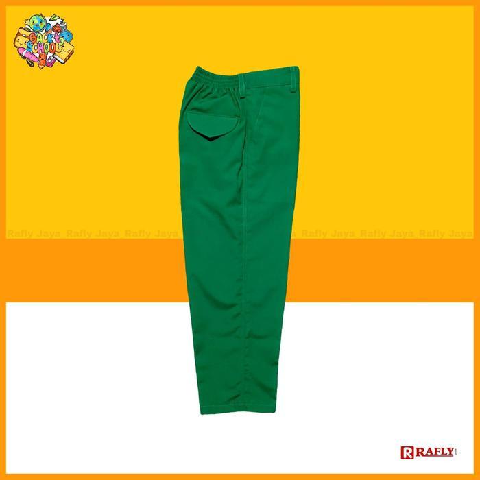 TERMURAH Seragam MI - SD - Celana Sekolah Hijau Panjang - Celana Hijau MI - Seragam Sekolah MI -