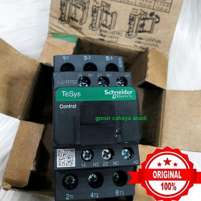 Schneider Lc1D32M7 220Vac,Lc1D32Q7 380Vac,Lc1D32F7 110Vac,Lc1D32E7 48Vac,Lc1D32B7 24Vac,Lc1D32D7