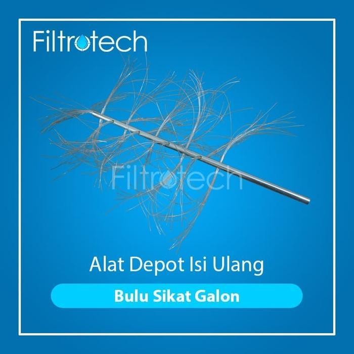 BULU SIKAT GALON STAINLESS/ BULU PEMBERSIH GALON