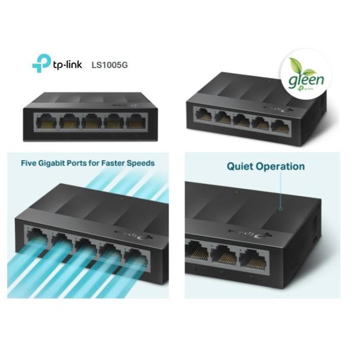 TP-LINK / TP LINK LS1005G 5-PORT GIGABIT DESKTOP SWITCH