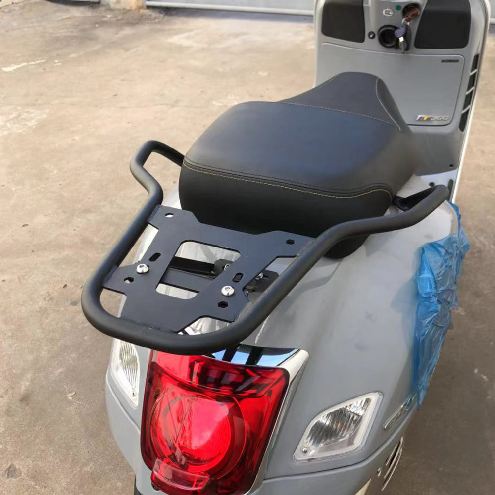 Motorcycle Accessories Rear Luggage Rack With Bonus Metal For Vespa Sprint Primavera 150 Gts Gtv 250