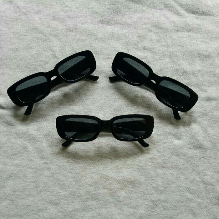 kacamata anti uv hitam kacamata hitam pria wanita kekinian