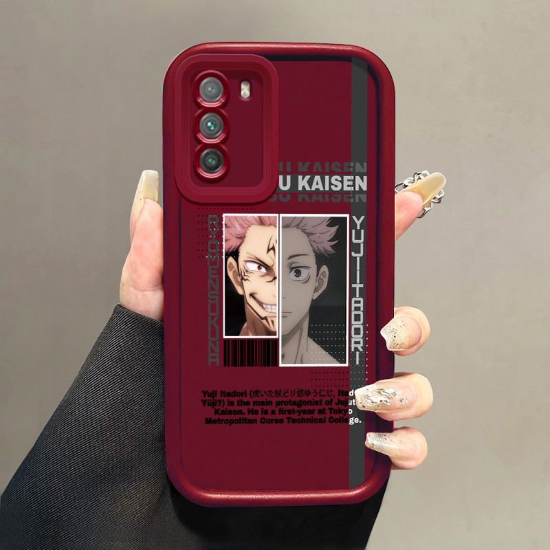 Casing Hp untuk POCO M3 Case Pria Keren Anime series Phone Kesing silikon Cesing Softcase kasing