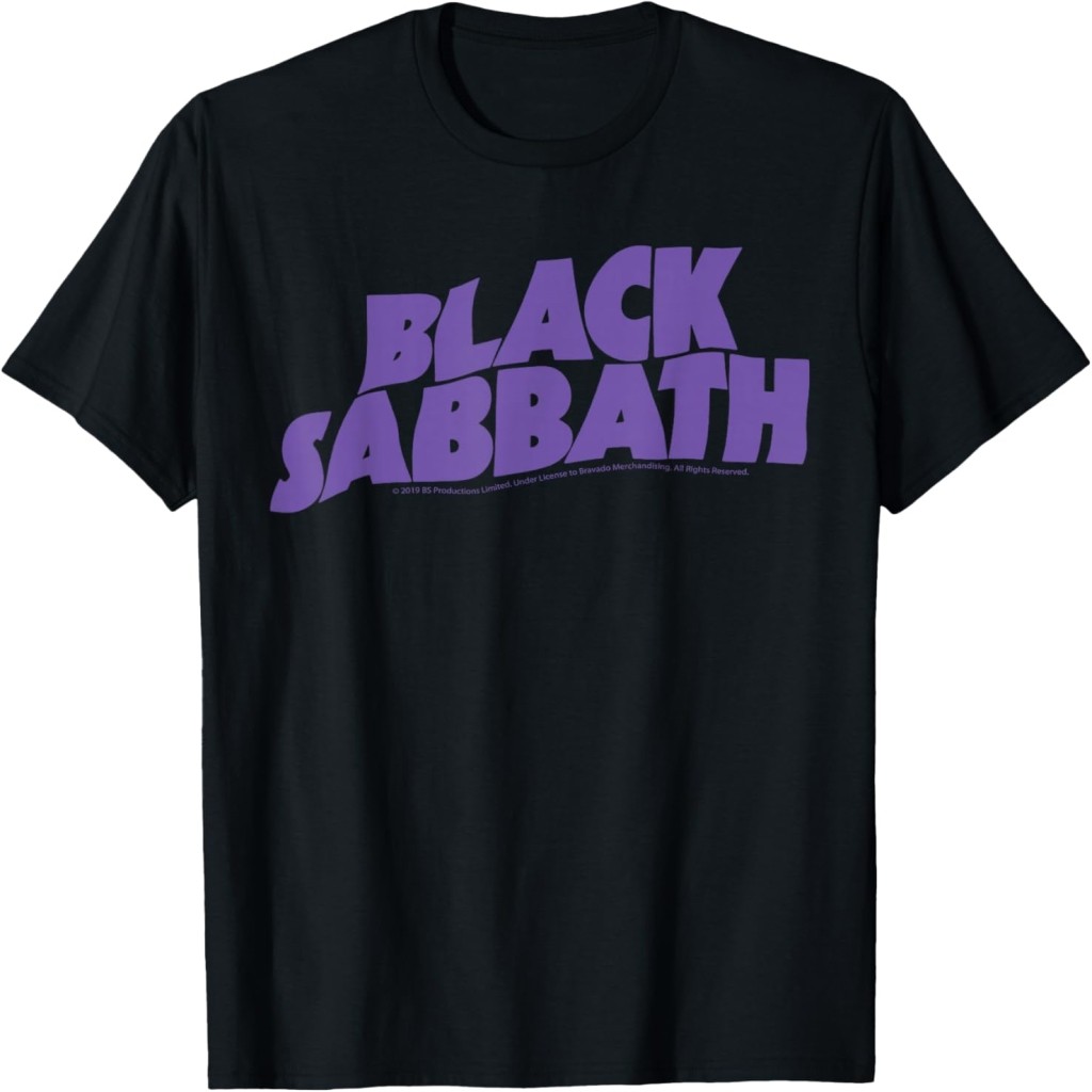 Black Sabbath Purple Logo T-Shirt T-Shirt