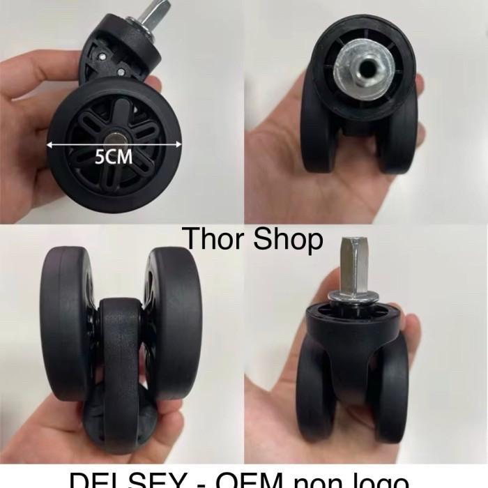 Roda Koper Delsey Double Wheel Oem - Non Logo