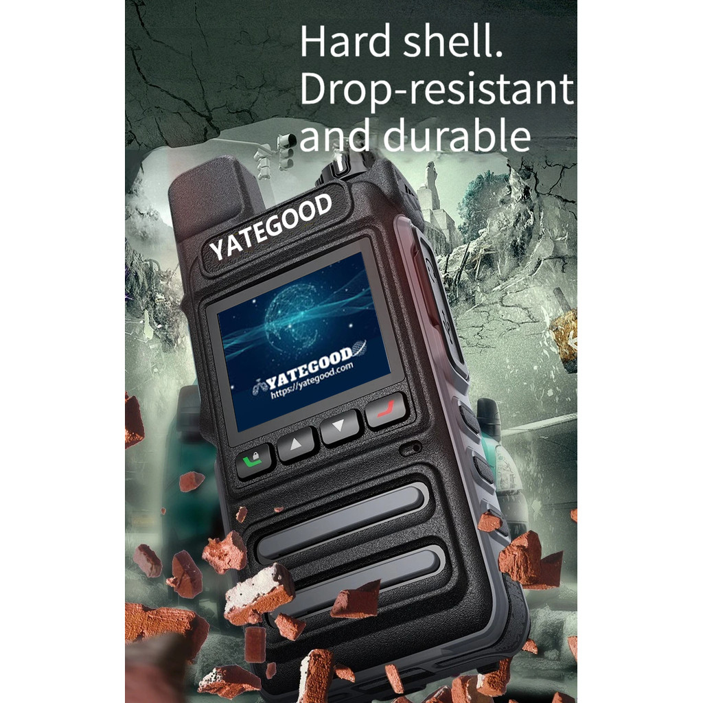 5000km 4G LTE POC Walkie Talkie With High Call Quality Long Distance Walkie Talkie With Sim Card