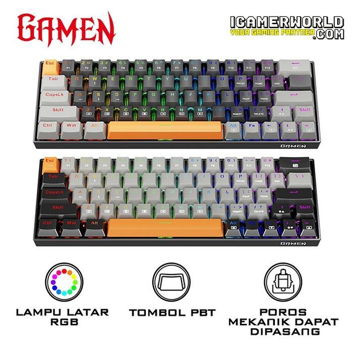 GAMEN Titan III / Titan 3 Mini RGB Mechanical Gaming Keyboard