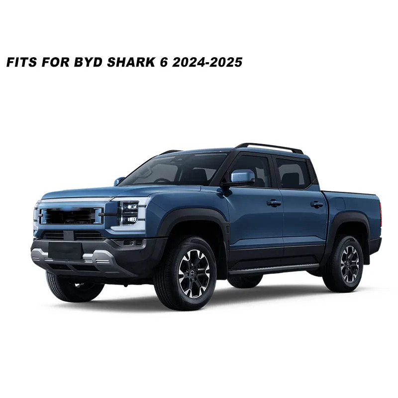 Car Window Deflectors For BYD Shark 6 2023 2024 2025 2026 4pcs Black Weathershields Door Visor Sun