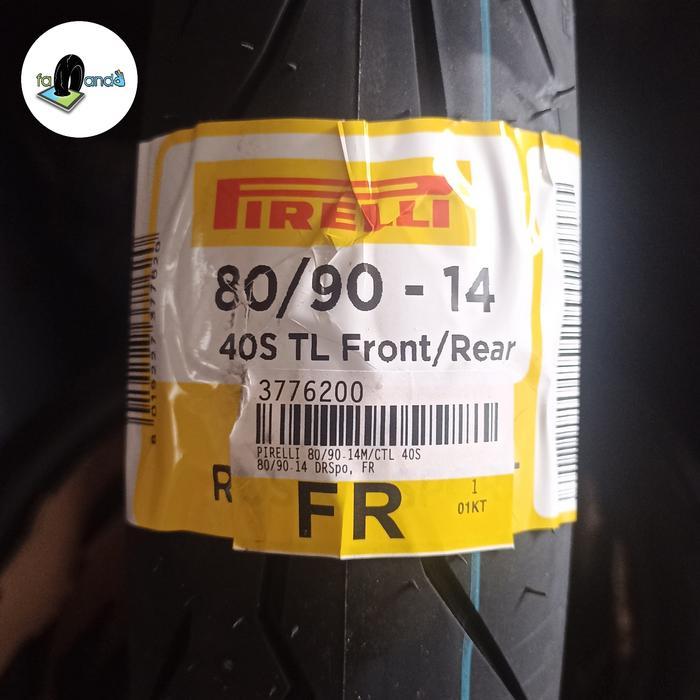 Ban Motor Pirelli Diablo Rosso Sport Size 80/90 R 14