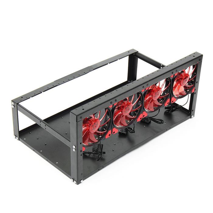 6 GPU LANTERN MINING STEEL CASE LED LIGHT 4 FANS OPEN AIR