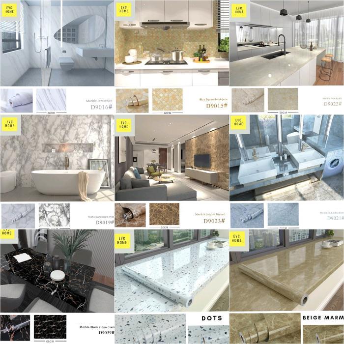 Wallpaper Stiker Dapur/ Kamar Mandi