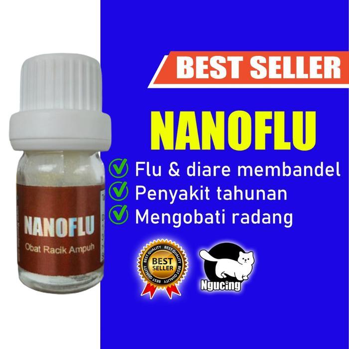 NANOFLU untuk kucing flu diare dan kebutuhan khusus lain