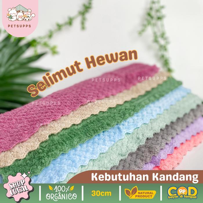 Selimut Sugar Glider 30x30cm selimut hamster sugar glider snuggle blanket