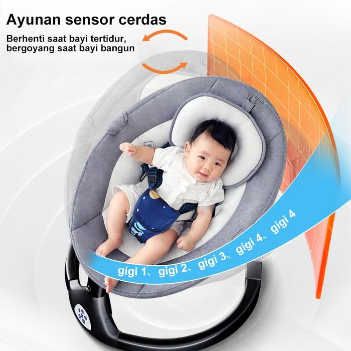 Ayunan bayi/kursi ayunan bayi/Bouncer bayi/Ayunan bayi otomatis murah/Ayunan bayi duduk 0 sampai