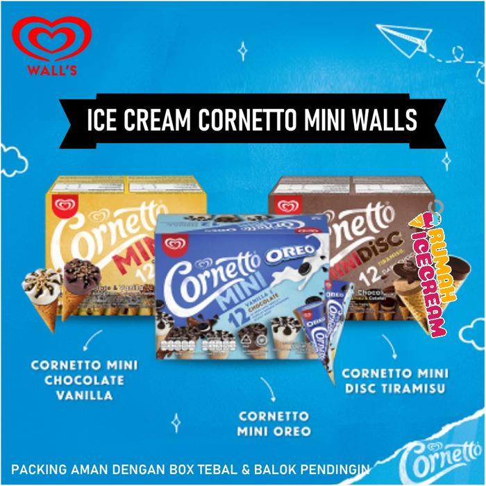Ice Cream Cornetto Mini Walls Aneka Rasa