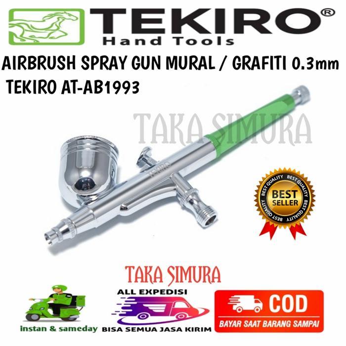 TEKIRO AIR BRUSH SET 0.3 MM / KIT PAINT SPRAY GUN SPET PEN LUKIS PROMO AIRBRUSH SPRAYGUN ORIGINAL
