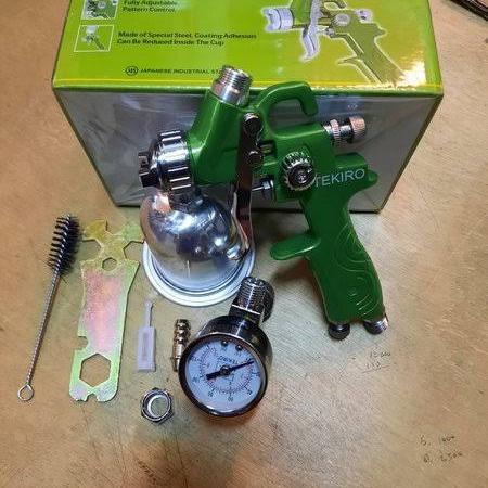 TEKIRO SPRAY GUN K 350 KIT K 350 MINI HVLP 0.8MM SPRAY GUN