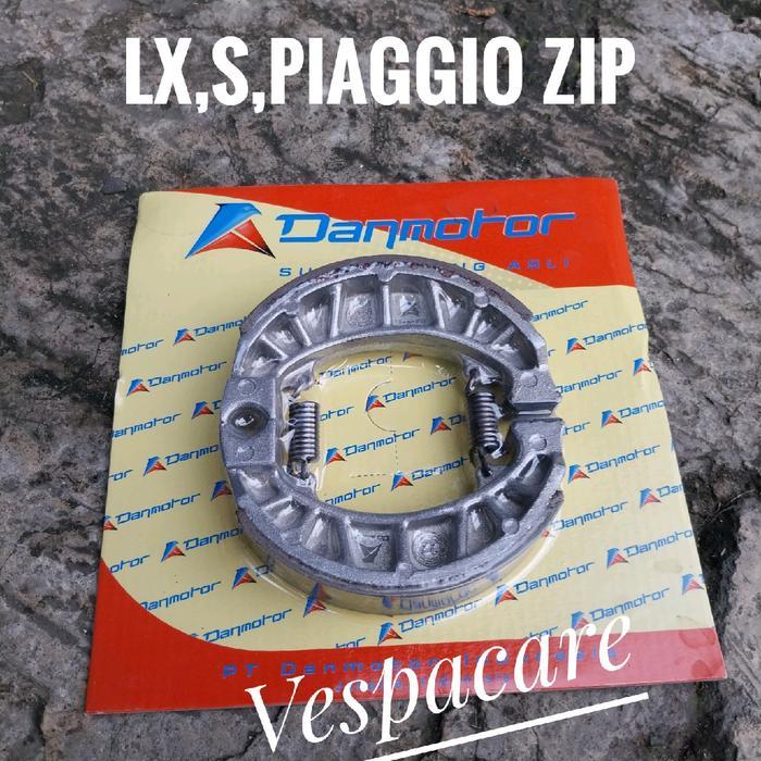 Kampas Rem Belakang Vespa Lx S Piaggio Zip Danmotor