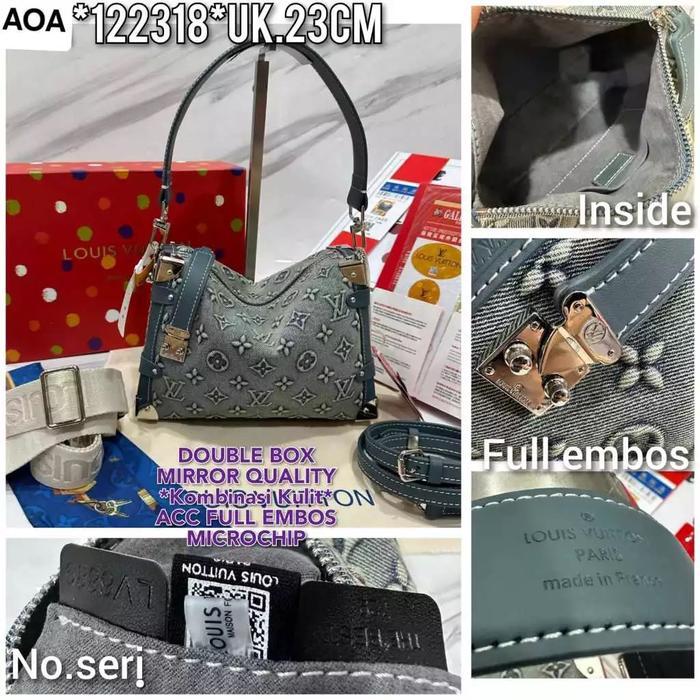 Tas Wanita Terbaru Import Tas Shoulder Bag Denim Branded 910 Co