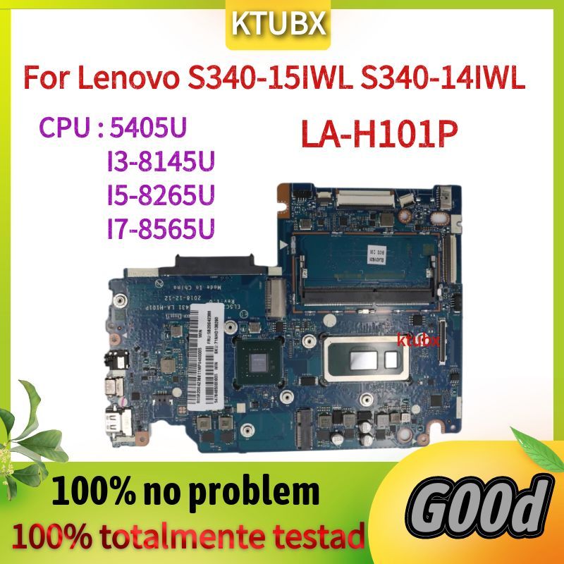 EL5C3 / EL531 / EL431 LA-H101P.For S340-15IWL Laptop Motherboard.With I3 I5 I7 CPU and 2G GPU.Tested