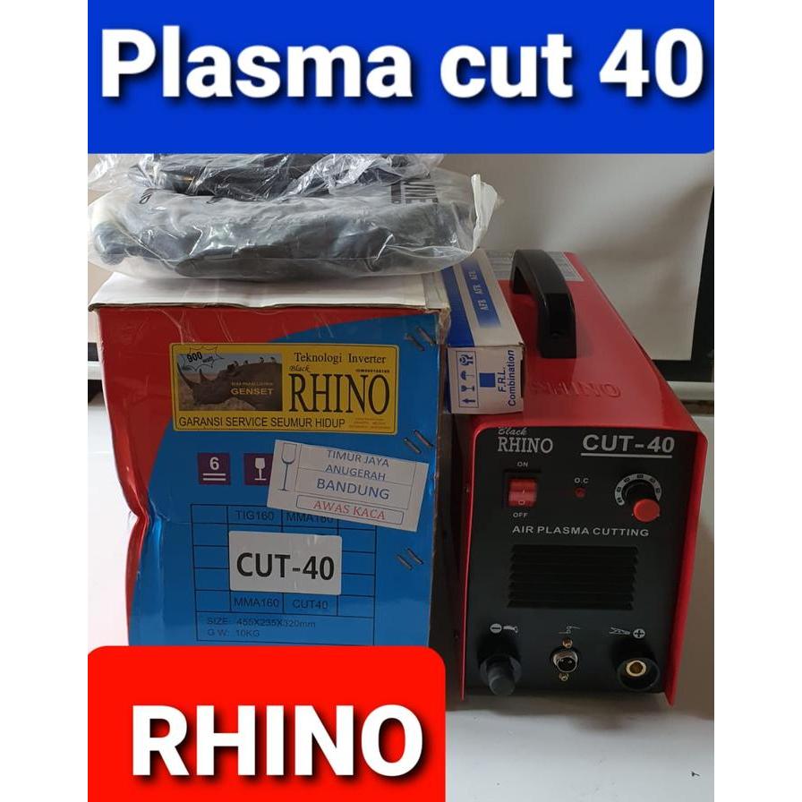 Mesin Plasma Cutting Rhino Cut-40 + Mesin Potong Cut 40