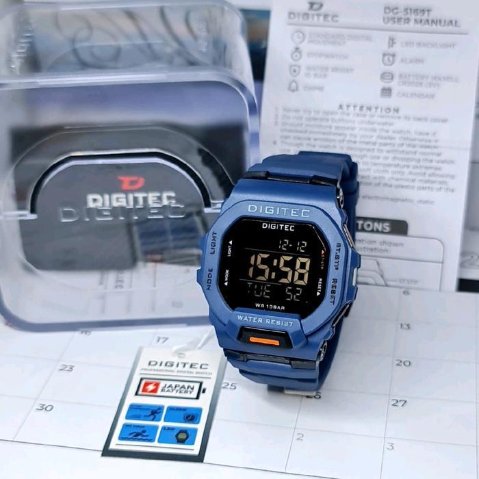 Jam Tangan Digitec Dg 5169 / Jam Tangan Pria Anak Digitec 5169 Original Water Resist Tbk