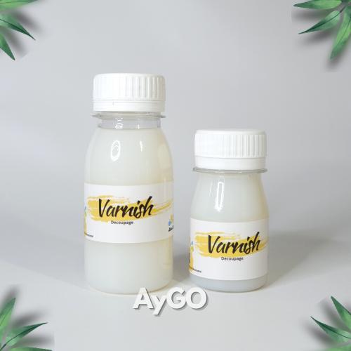 "New" Aygo Varnish / VARNISH GLOSSY / VARNISH MATTE / DOFF / GLAZE / VARNISH CLAY /