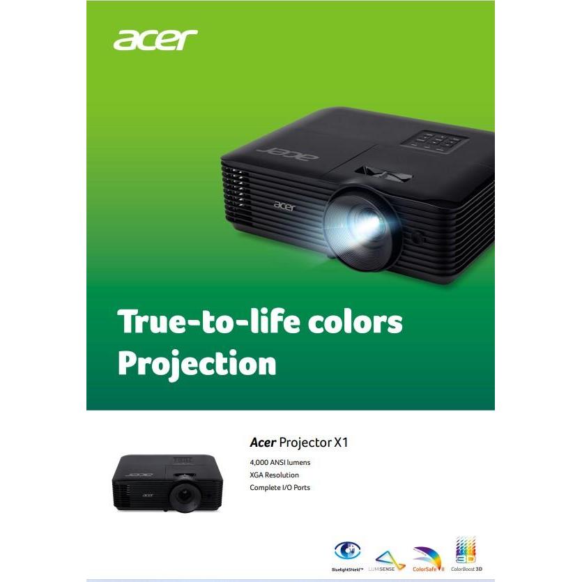 ACER PROJECTOR X1 DLP XGA 4000 lumens