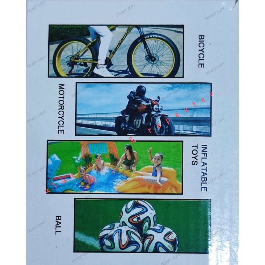 Pompa Kaki Pompa Injak Mini Portable Untuk Ban Motor Sepeda Bola