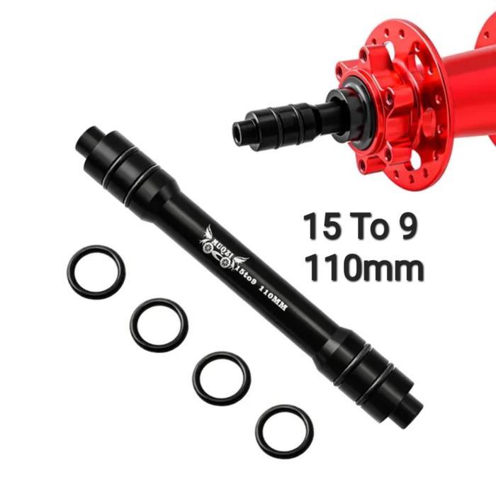 MUQZI AS ADAPTOR HUB DEPAN TA 15MM KE QR 110MM ADAPTER HUB TA KE QR